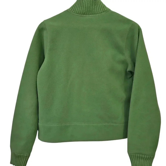 Old Navy Perfect Fit Lime Green Earthy Womens Fleece Sz Med - Picture 6 of 7